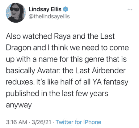 lindsay ellis Tweet 