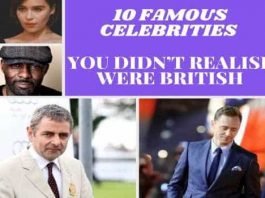 10 Famous Celebrities You Didn’t Realise Were British – British actors 10 Famous Celebrities You Didn’t Realise Were British-British actors