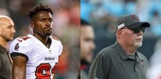 Antonio Brown Shares Texts Messages With NFL Coach Bruce Arians Antonio Brown Shares Texts Messages With NFL Coach Bruce Arians