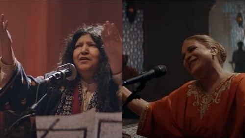 Weeping and crying – explaining the reason for meeting Abida Parveen Naseebo Lal respectfully – Tu Jhoom Weeping and crying - explaining the reason for meeting Abida Parveen Naseebo Lal respectfully - Tu Jhoom