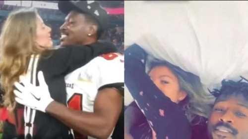 Antonio Brown Snapchat Story with Chelsie Kyriss has gone viral on the internet Antonio Brown Snapchat Story, Antonio Brown Picture with Chelsie Kyriss, Tennessee police officer Maegan Hall Video, Wisconsin Badgers
