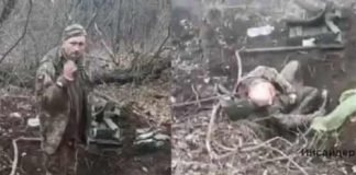 Russian soldiers executed two Ukrainian soldiers in the Chernihiv region Russian soldiers executed two Ukrainian soldiers in the Chernihiv region, The clip began circulating on social media but it remains unclear