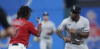 Guardians Vs White Sox Game Fight – Jose Ramirez Knocks out Tim Anderson Guardians Vs White Sox Game Fight Jose Ramirez Knocks out Tim Anderson. The incident delayed the game for 14 minutes. Chicago held a 5-1 lead