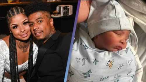 Blueface tweeted his son's Hernia Picture and faced outrage - Mangubaaz