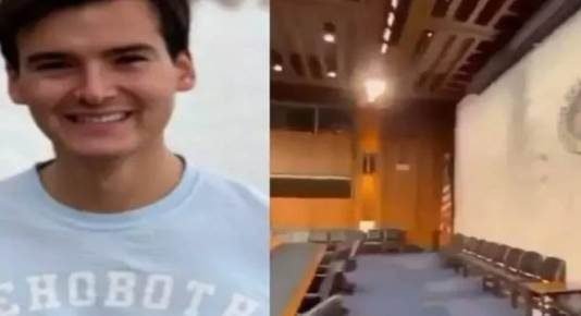 US Senate Staffer Aidan Maese-Czeropski filmed a video with Georg Gauger in a hearing room and is no longer employed US Senate Staffer Aidan Maese-Czeropski filmed a video with Georg Gauger in a hearing room and is no longer employed