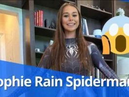 TikTok Sensation Sophie Rain Spiderman Video Leaves Fans Surprised by Spiderman Costume Performance Sophie Rain Spiderman Video