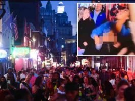 ESPN Airs Woman’s NSFW Flashing on Bourbon Street During Sugar Bowl Broadcast Watch ESPN Airs Woman NSFW Flashing on Bourbon Street During Sugar Bowl Broadcast. It's New Orleans it's on Bourbon Street ESPN Flashing Woman