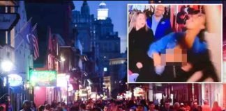 ESPN Airs Woman’s NSFW Flashing on Bourbon Street During Sugar Bowl Broadcast Watch ESPN Airs Woman NSFW Flashing on Bourbon Street During Sugar Bowl Broadcast. It's New Orleans it's on Bourbon Street ESPN Flashing Woman