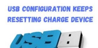 Default USB configuration keeps resetting charge device default usb configuration keeps resetting charge device