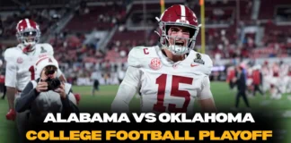 Alabama vs Oklahoma Score: Crimson Tide Rally to Win 34–24 in CFP Opener Alabama players celebrate comeback win against Oklahoma in College Football Playoff game