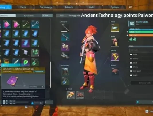 How to get Ancient Technology points Palworld Ancient Technology points Palworld